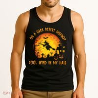 On A Dark Desert HighwayCool Wind In My Hair Witch Tank Top thumb 3