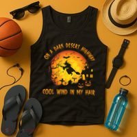 On A Dark Desert HighwayCool Wind In My Hair Witch Tank Top thumb 4