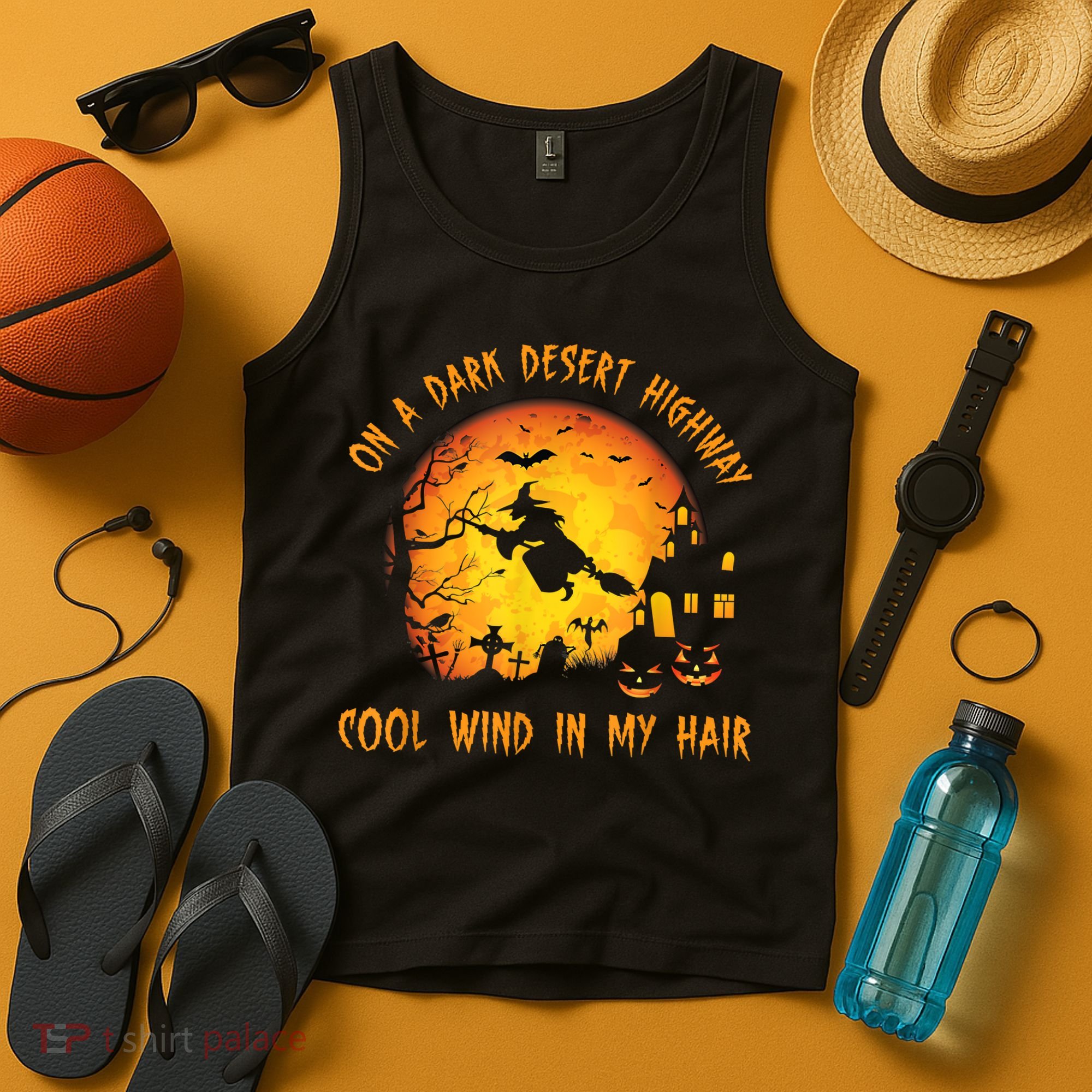 On A Dark Desert HighwayCool Wind In My Hair Witch Tank Top