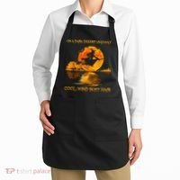 On A Dark Desert Highway Witch Apron thumb 2