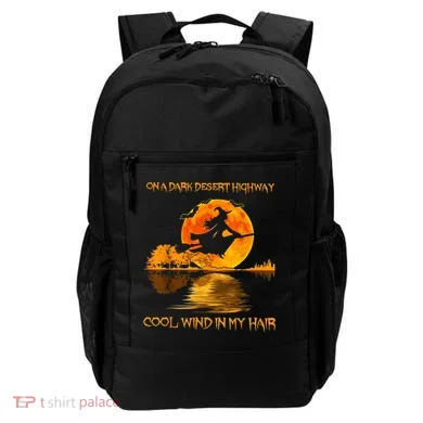 On A Dark Desert Highway Witch Backpack
