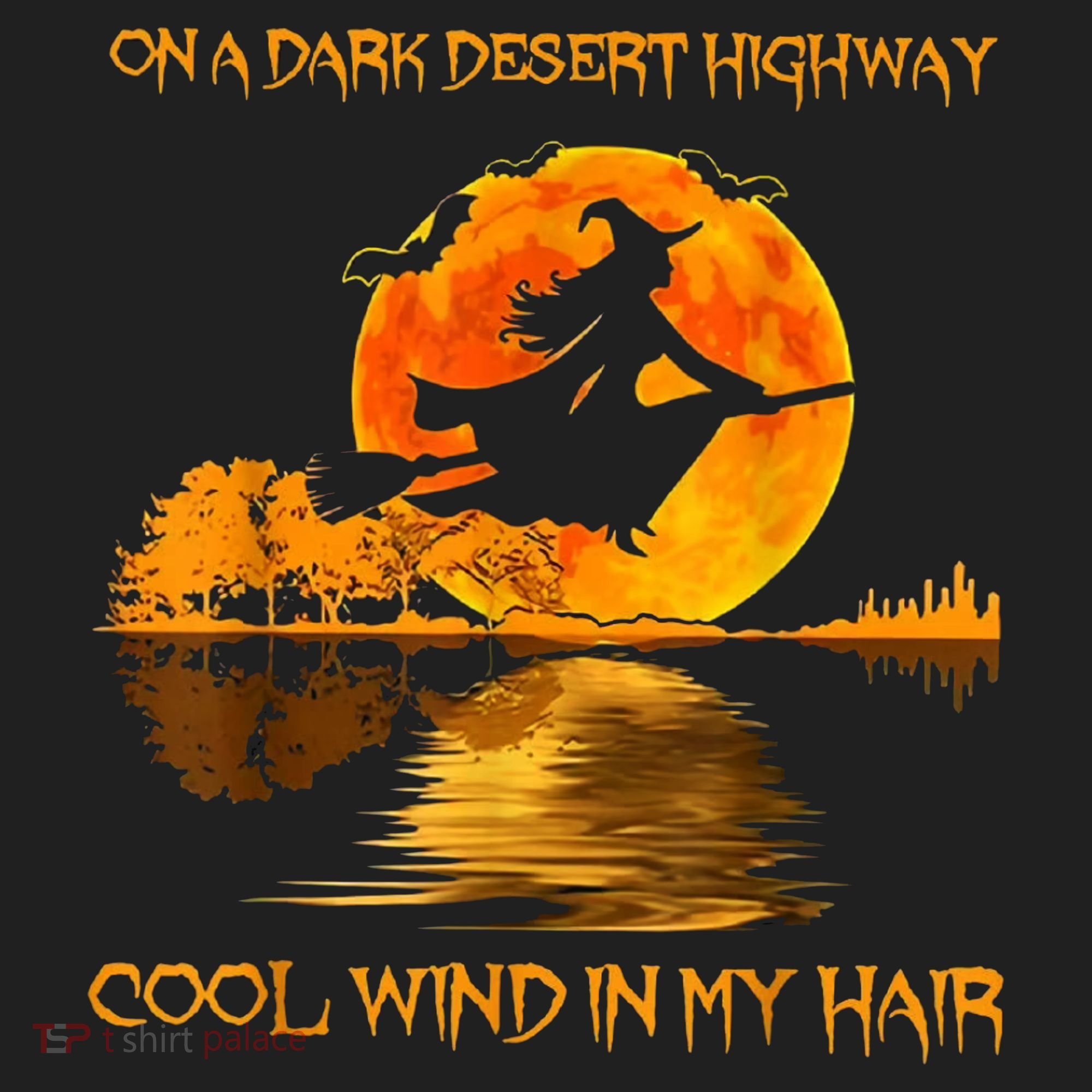 On A Dark Desert Highway Witch Tumbler