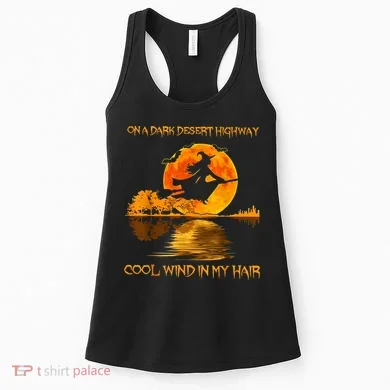 On A Dark Desert Highway Witch Women's Tank Top