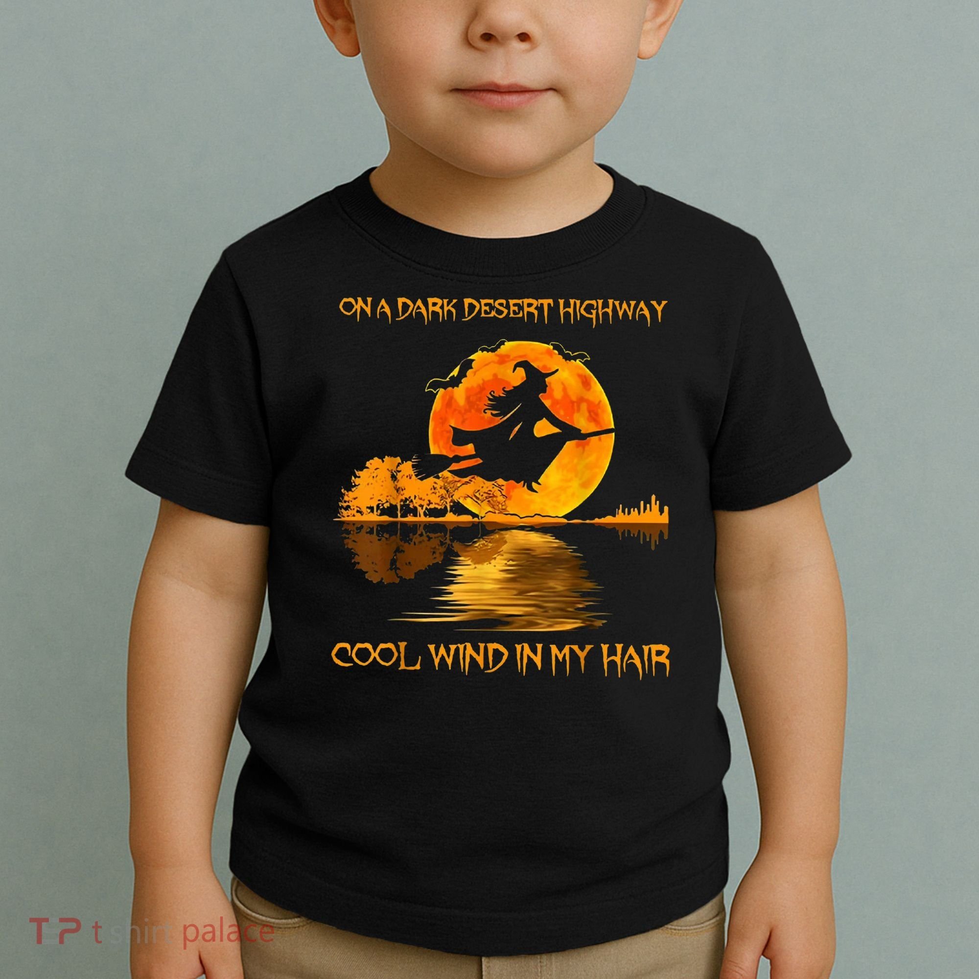 On A Dark Desert Highway Witch Toddler T-Shirt