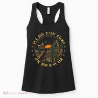 On A Dark Desert Highway Cool Wind In Retro Women's Tank Top thumb 0