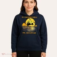 On A Dark Desert Fairway Golf Witch Cool Wind In My Hair Hoodie thumb 5