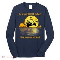 On A Dark Desert Fairway Golf Witch Cool Wind In My Hair Long Sleeve Shirt thumb 0