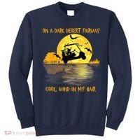 On A Dark Desert Fairway Golf Witch Cool Wind In My Hair Sweatshirt thumb 0