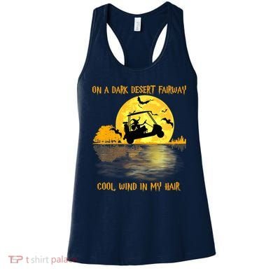 On A Dark Desert Fairway Golf Witch Cool Wind In My Hair Women's Tank Top