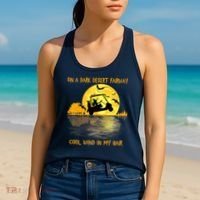 On A Dark Desert Fairway Golf Witch Cool Wind In My Hair Women's Tank Top thumb 2