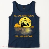 On A Dark Desert Fairway Golf Witch Cool Wind In My Hair Tank Top thumb 2