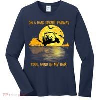 On A Dark Desert Fairway Golf Witch Cool Wind In My Hair Women's Long Sleeve Shirt thumb 0