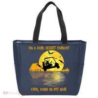 On A Dark Desert Fairway Golf Witch Cool Wind In My Hair Tote Bag thumb 0