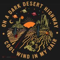 On A Dark Desert Highway Adventure Hoodie thumb 2