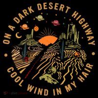 On A Dark Desert Highway Adventure Women's T-Shirt thumb 6