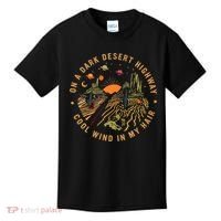 On A Dark Desert Highway Adventure Kids T-Shirt thumb 0