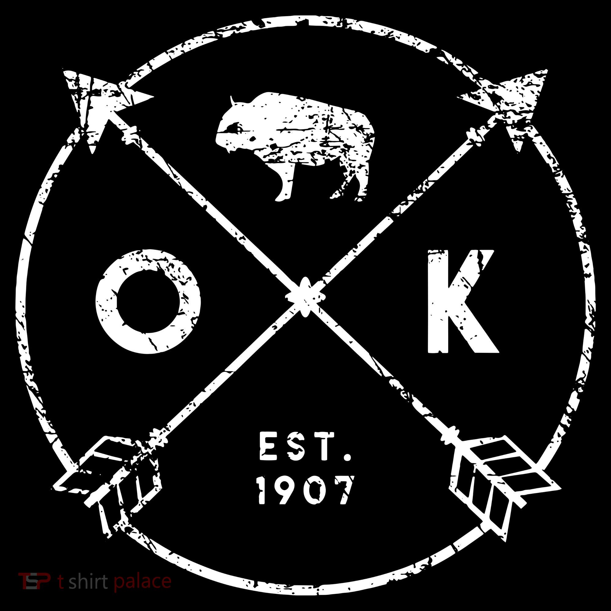 Oklahoma Adventure Est 1907 Buffalo Arrows State Gift Women's Hoodie