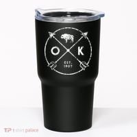 Oklahoma Adventure Est 1907 Buffalo Arrows State Gift Tumbler thumb 0