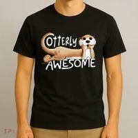 Otterly Awesome For Sea Otter Lover T-Shirt thumb 3