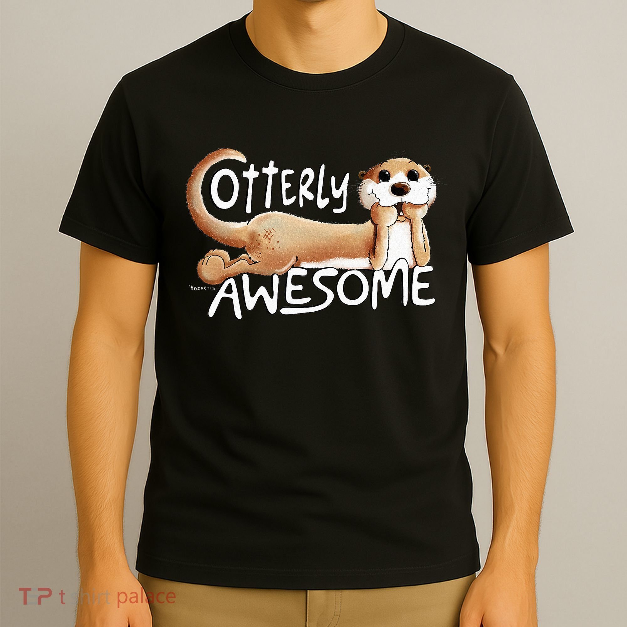 Otterly Awesome For Sea Otter Lover T-Shirt