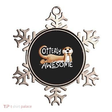 Otterly Awesome For Sea Otter Lover Ornament