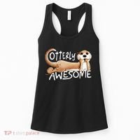 Otterly Awesome For Sea Otter Lover Women's Tank Top thumb 0