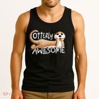 Otterly Awesome For Sea Otter Lover Tank Top thumb 3