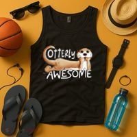Otterly Awesome For Sea Otter Lover Tank Top thumb 4