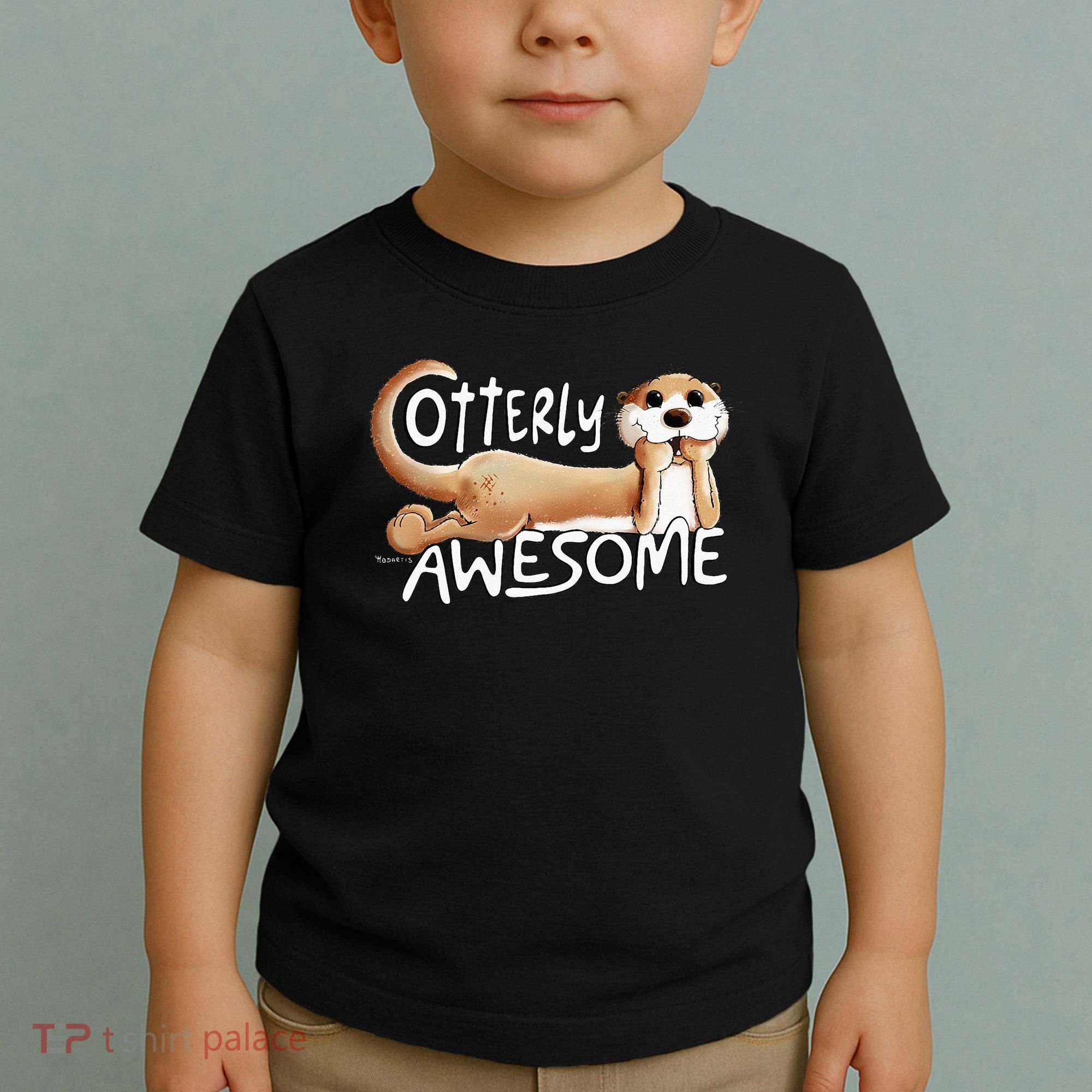 Otterly Awesome For Sea Otter Lover Toddler T-Shirt