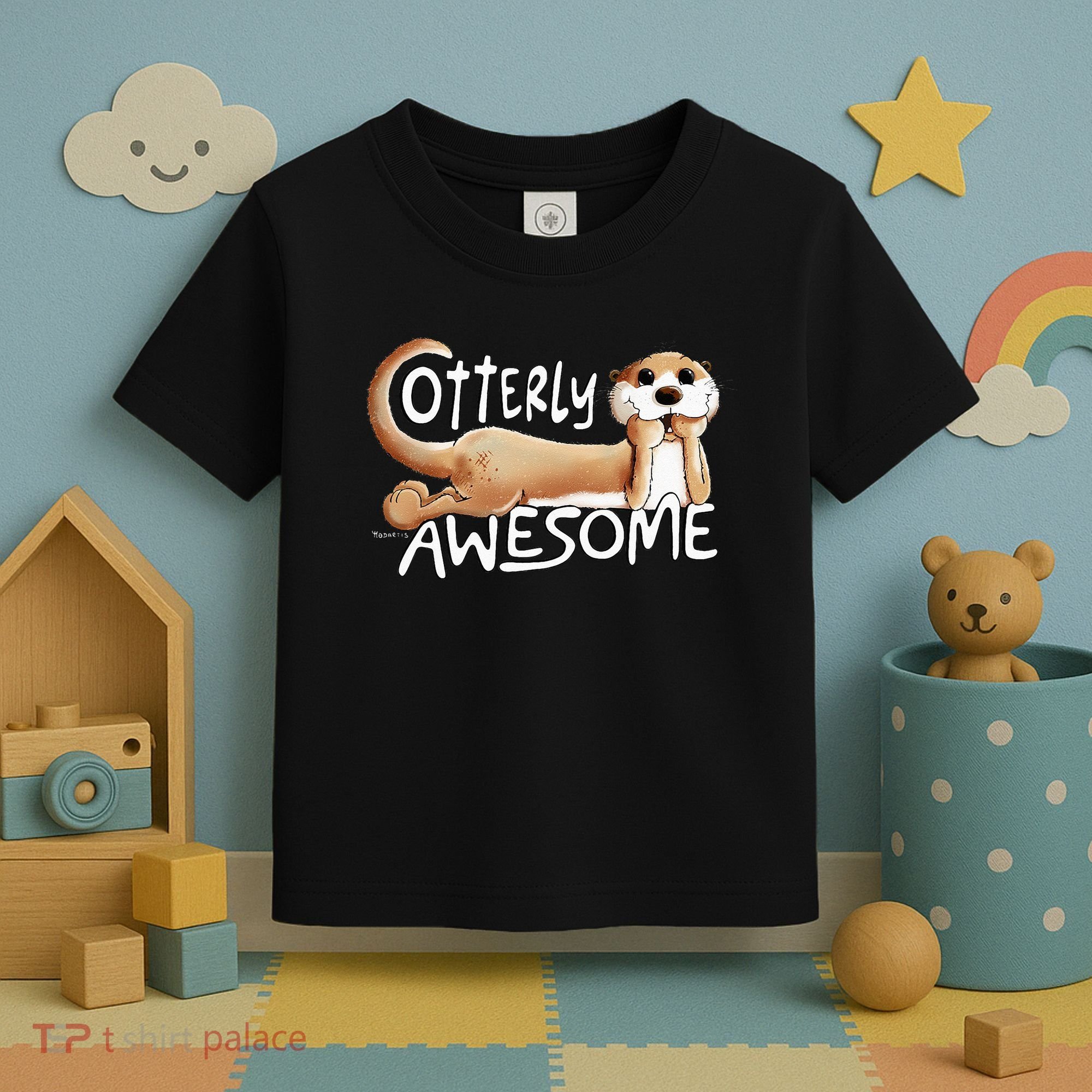 Otterly Awesome For Sea Otter Lover Toddler T-Shirt