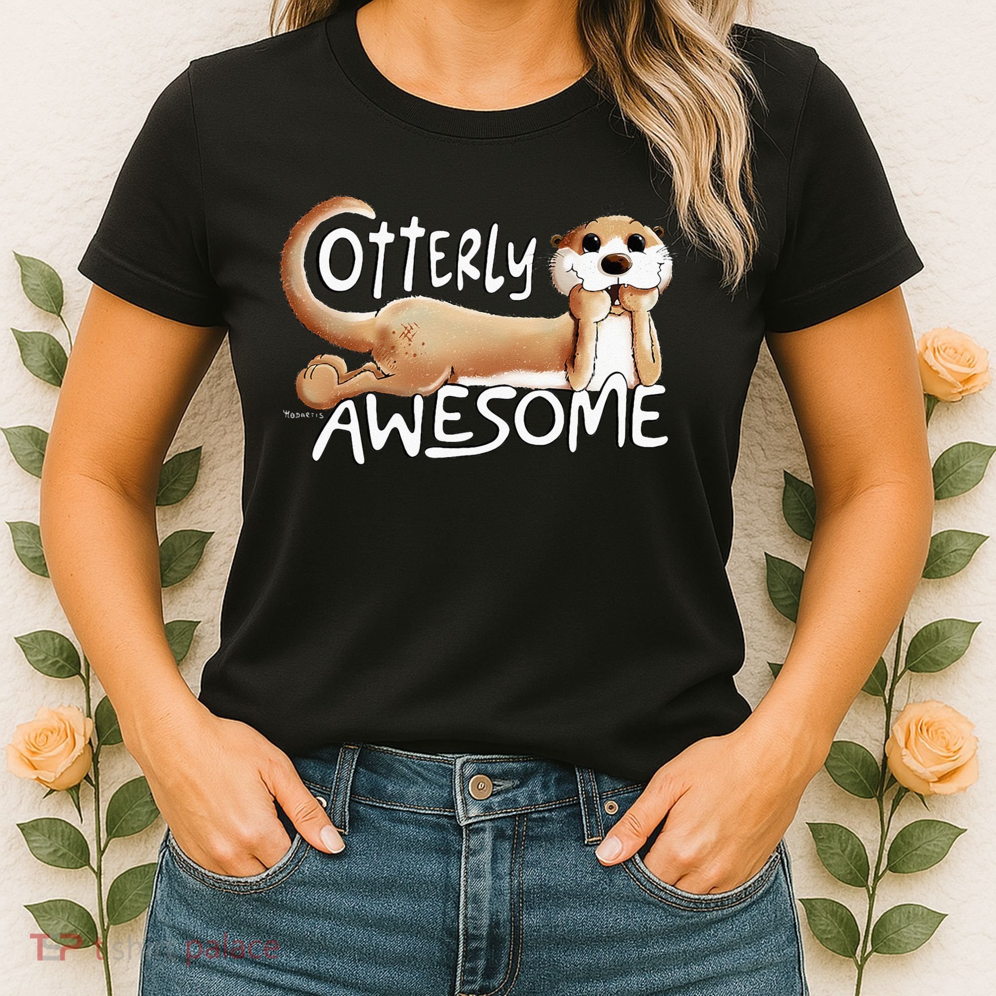 Otterly Awesome For Sea Otter Lover Women's T-Shirt