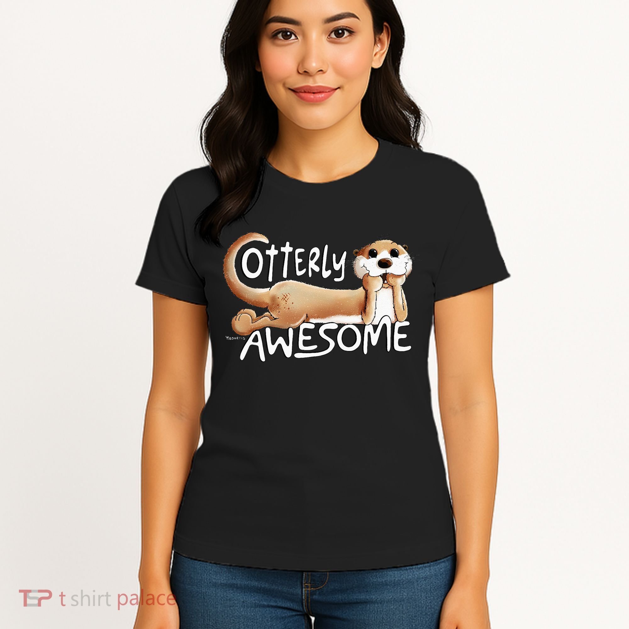 Otterly Awesome For Sea Otter Lover Women's T-Shirt