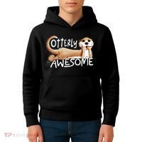 Otterly Awesome For Sea Otter Lover Kids Hoodie thumb 4