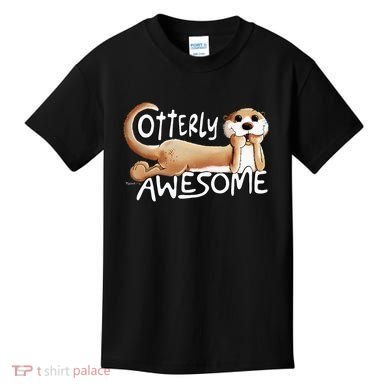 Otterly Awesome For Sea Otter Lover Kids T-Shirt