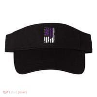 Overdose Awareness Flag Purple Ribbon Addiction Recovery Visor thumb 0