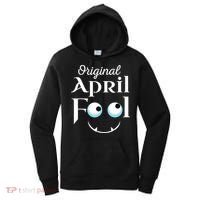 Original April Fool Face Funny April Fool's Day Birthday Women's Hoodie thumb 0