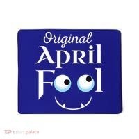 Original April Fool Face Funny April Fool's Day Birthday Mousepad thumb 0