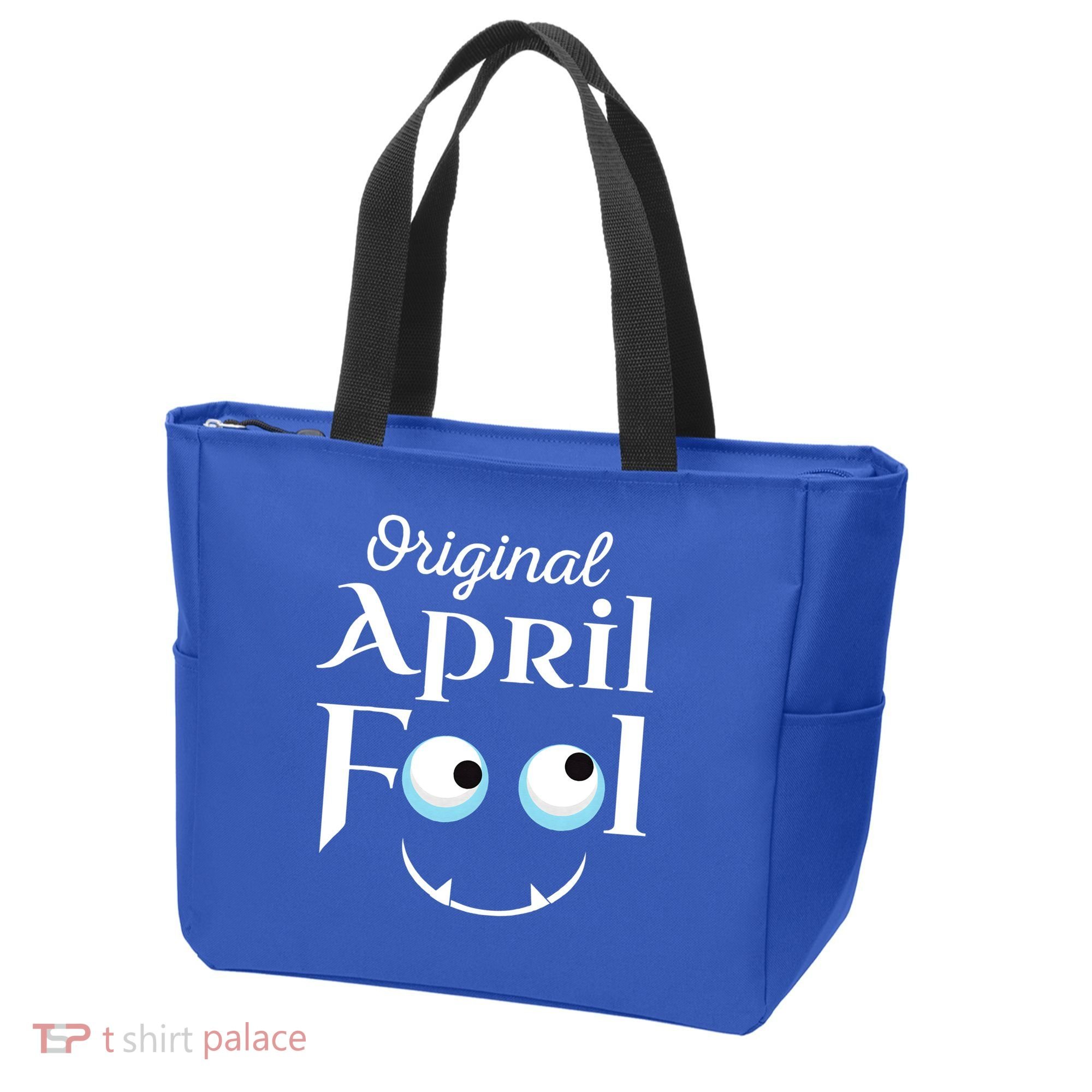 Original April Fool Face Funny April Fool's Day Birthday Tote Bag