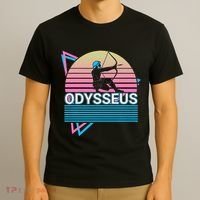 Odysseus Ancient Greek Greek Mythology Retro T-Shirt thumb 3