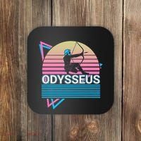Odysseus Ancient Greek Greek Mythology Retro Coaster thumb 0