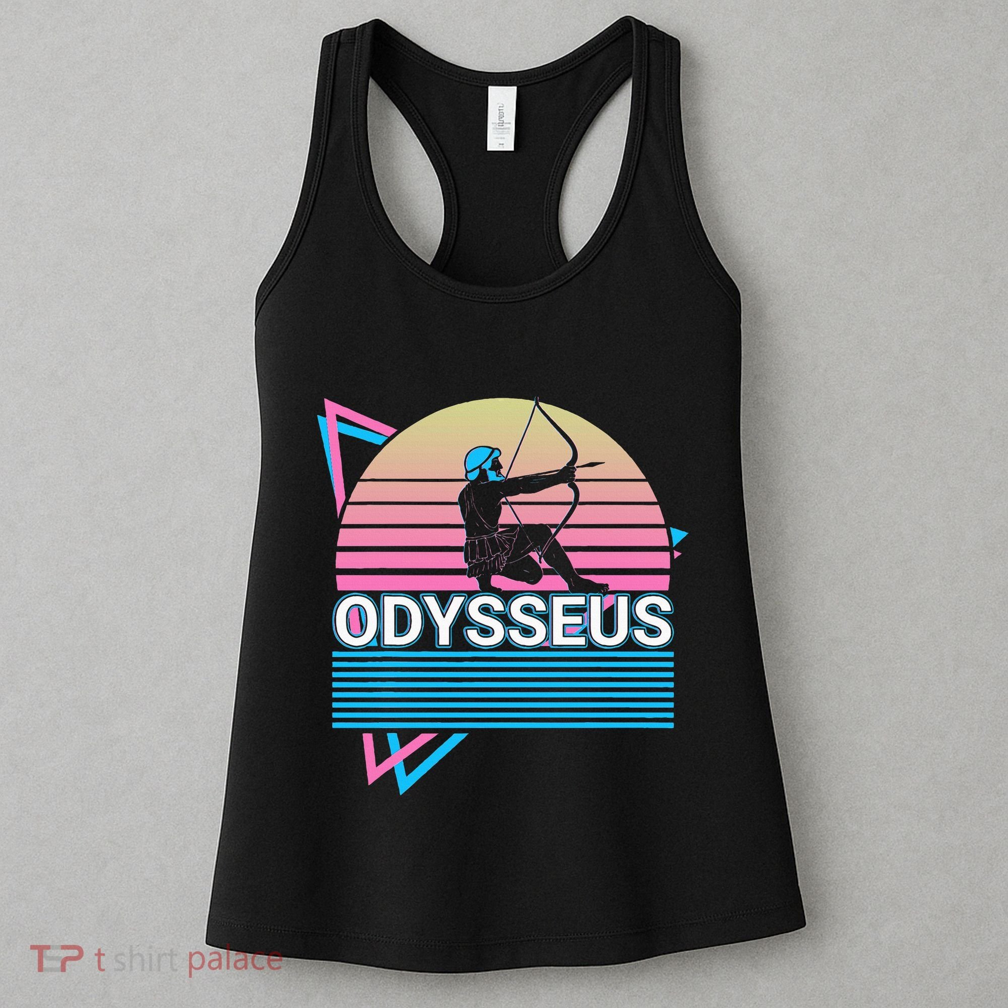 Odysseus Ancient Greek Greek Mythology Retro Women's Tank Top