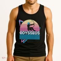 Odysseus Ancient Greek Greek Mythology Retro Tank Top thumb 3