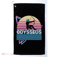 Odysseus Ancient Greek Greek Mythology Retro Golf Towel thumb 0