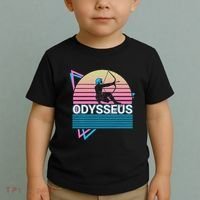 Odysseus Ancient Greek Greek Mythology Retro Toddler T-Shirt thumb 2