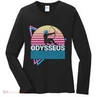 Odysseus Ancient Greek Greek Mythology Retro Women's Long Sleeve Shirt thumb 0