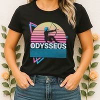 Odysseus Ancient Greek Greek Mythology Retro Women's T-Shirt thumb 2