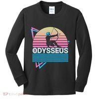 Odysseus Ancient Greek Greek Mythology Retro Kids Long Sleeve Shirt thumb 0