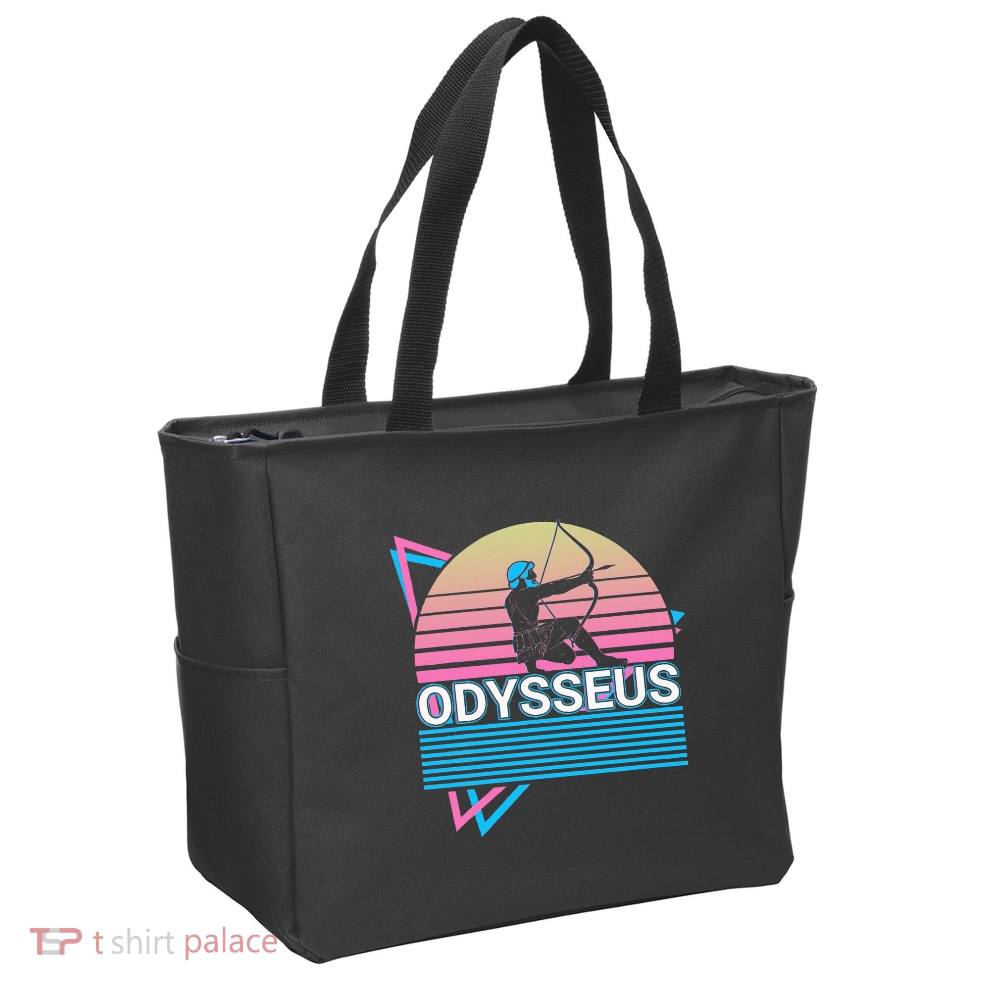 Odysseus Ancient Greek Greek Mythology Retro Tote Bag