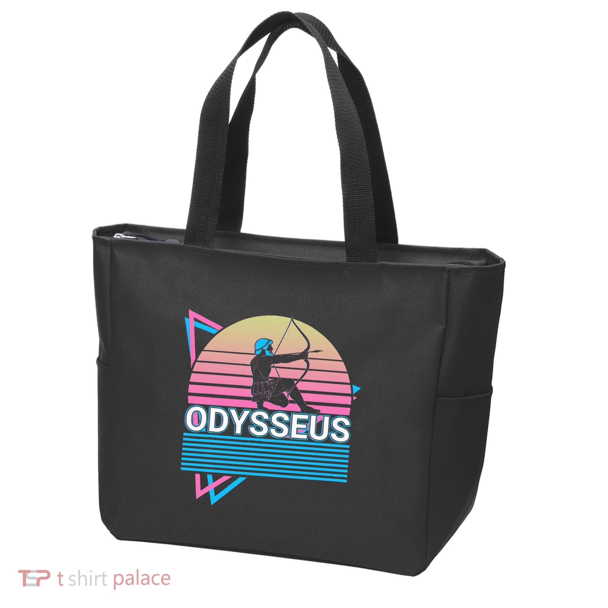 Odysseus Ancient Greek Greek Mythology Retro Tote Bag