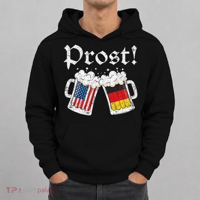 Oktoberfest American German Flag Beer Prost Hoodie